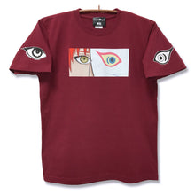 Load image into Gallery viewer, [TEXHNOLYZE + NUMBER 3] Behind The Mask T-shirt -BURGUNDY-
