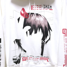 Load image into Gallery viewer, [serial experiments lain + messa store] Blood Trail  pullover hoodie -WHITE-
