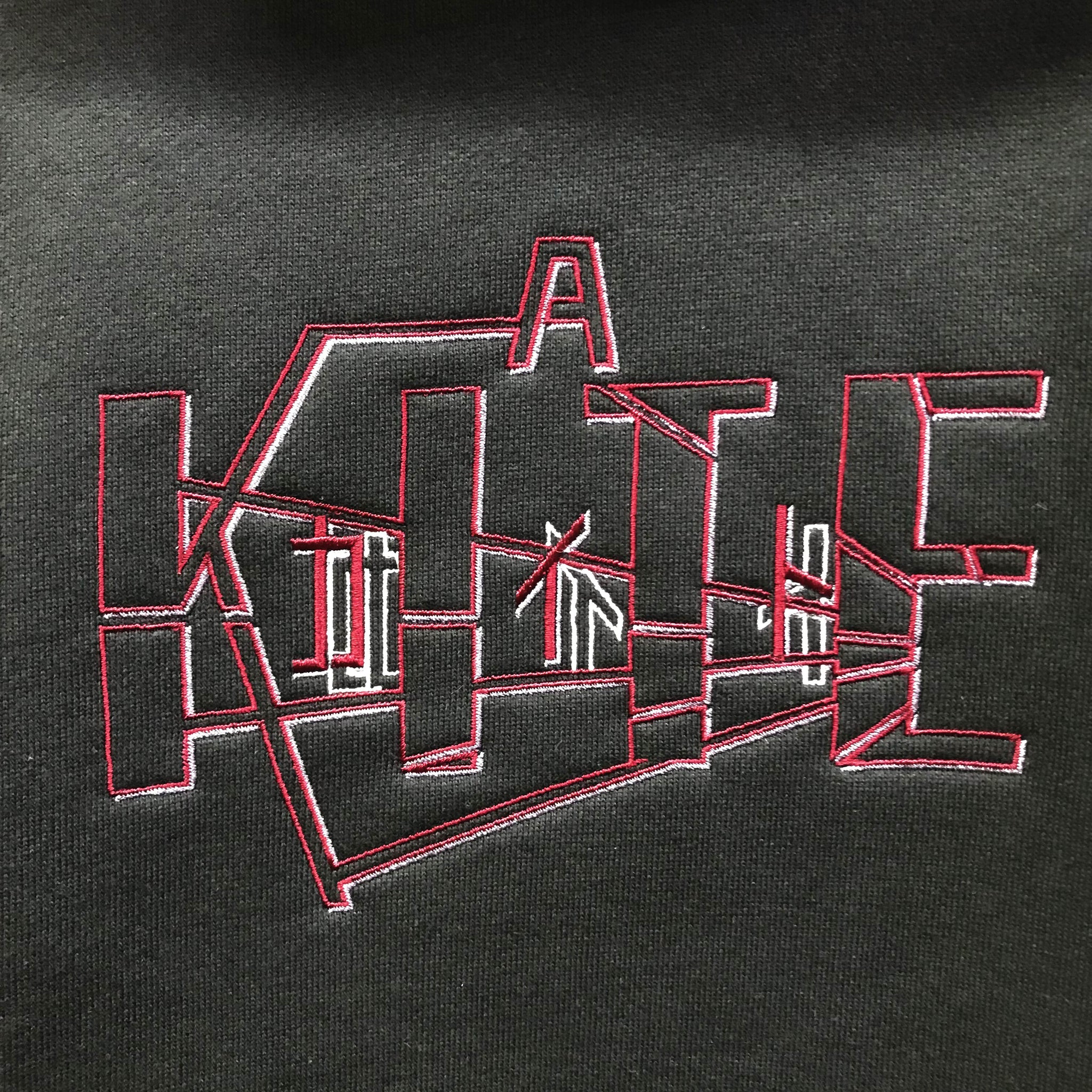 A KITE + Chillweeb] NO.07211919 Pullover Hoodie -BLACK- – Messa 