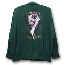 Load image into Gallery viewer, [serial experiments lain + messa store] DC1051 Embroidered souvenir jacket-BRITISH GREEN-
