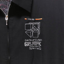 Load image into Gallery viewer, [serial experiments lain + messa store] DC1051 Embroidered souvenir jacket-BLACK-
