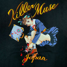 Carica l'immagine nel visualizzatore di Gallery, [serial experiments lain + messa] Felpa con zip Wired Maiden -NERO-

