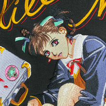 Carica l'immagine nel visualizzatore di Gallery, [serial experiments lain + messa] Felpa con zip Wired Maiden -NERO-
