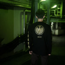 Load image into Gallery viewer, [TEXHNOLYZE+ messa store] The Salvation Union Long sleeve T-shirt -BLACK-
