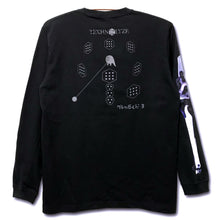 Load image into Gallery viewer, [TEXHNOLYZE + NUMBER 3] TEXHNOLYZED ARM Long sleeve T-shirt -BLACK-
