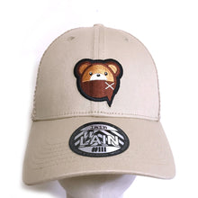 Load image into Gallery viewer, [serial experiments lain + NUMBER 3] LAIN Bear Icon embroidery mesh cap-BEIGE-
