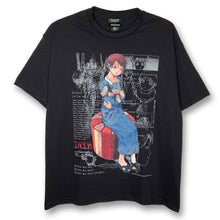 Load image into Gallery viewer, [serial experiments lain + messa] She Knows... T-Shirt -Black-
