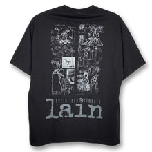 Load image into Gallery viewer, [serial experiments lain + messa] She Knows... T-Shirt -Black-

