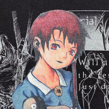Load image into Gallery viewer, [serial experiments lain + messa] She Knows... T-Shirt -Black-
