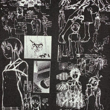 Load image into Gallery viewer, [serial experiments lain + messa] She Knows... T-Shirt -Black-
