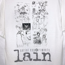 Load image into Gallery viewer, [serial experiments lain + messa] She Knows... T-Shirt -White-
