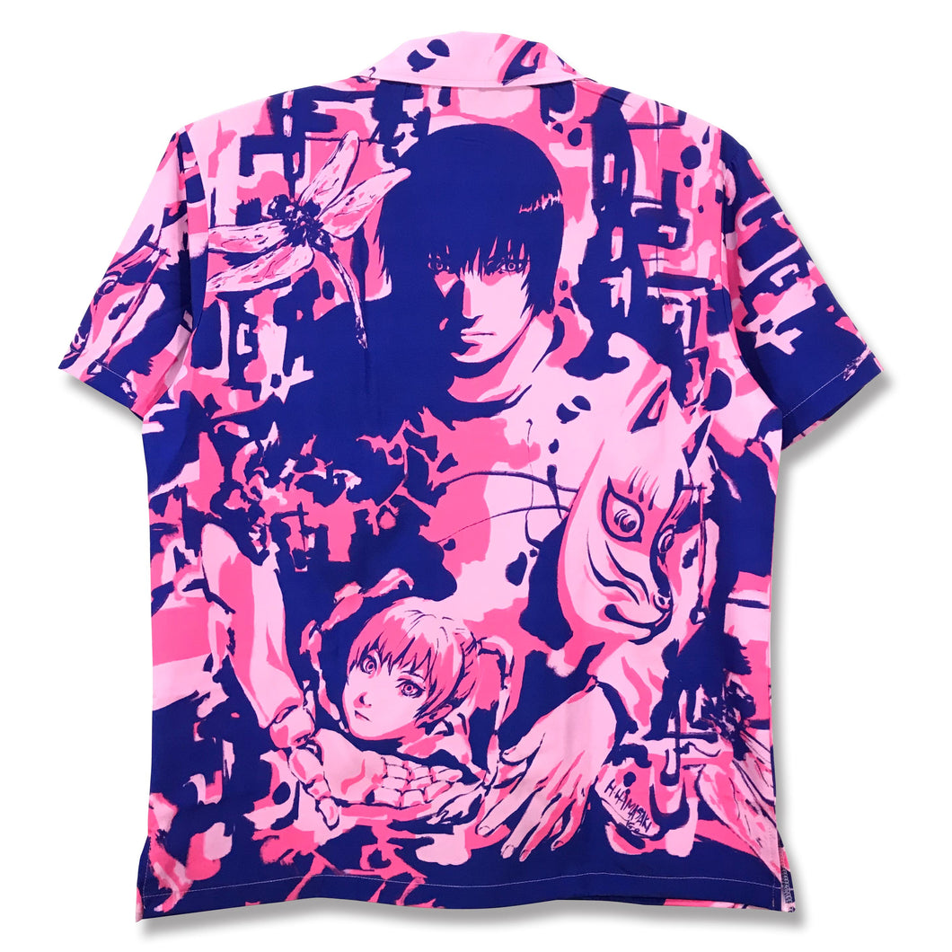 [TEXHNOLYZE + Hamasaki Hiroshi] dragonfly Hawaiian shirt