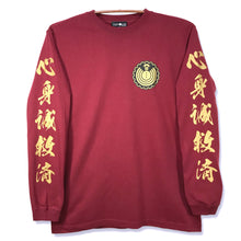 Load image into Gallery viewer, [TEXHNOLYZE+ messa store] The Salvation Union Long sleeve T-shirt -BURGUNDY-
