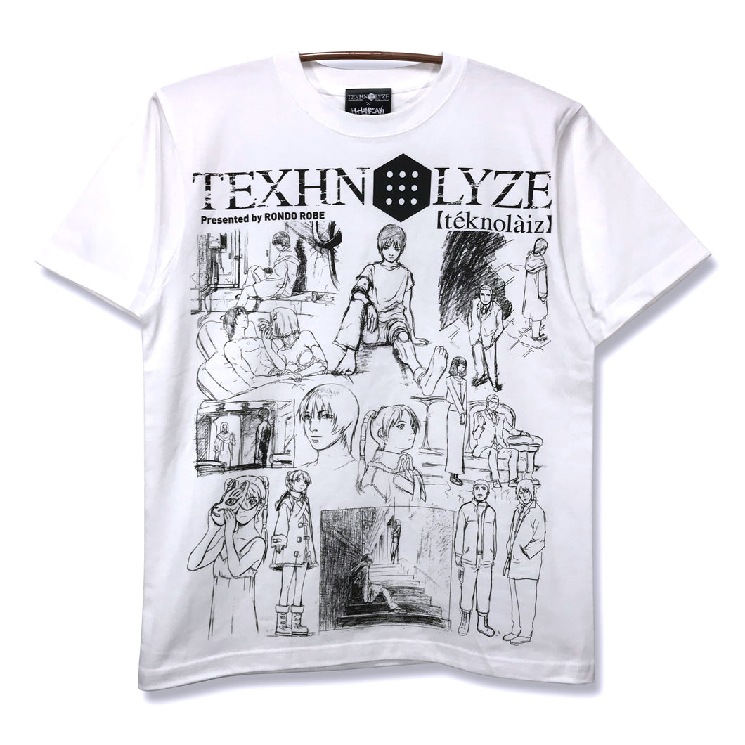 [TEXHNOLYZE + Hamasaki Hiroshi] The Beginning T-shirt -WHITE-