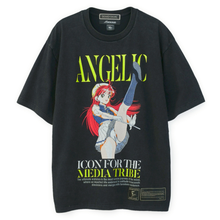 Load image into Gallery viewer, [U-jin + beauty:beast + messa] Lift your legs high SS T-shirt -BLACK-
