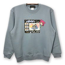 Load image into Gallery viewer, [serial experiments lain + KUDAN]  Print Memories Sweat shirt -ACID BLUE-
