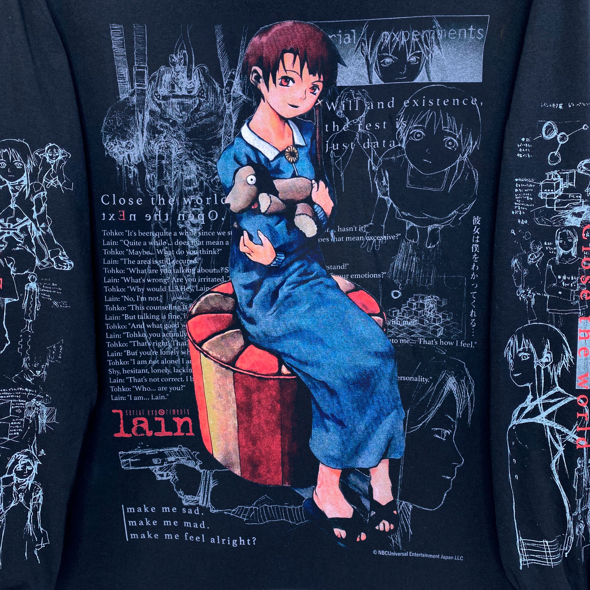 serial experiments lain + messa store] She Knows Long