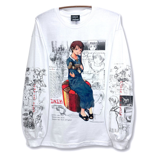 serial experiments lain ロンT Lサイズ&クリアポスター serial experiments lain】A4クリアポスター(ランダム封入) | me