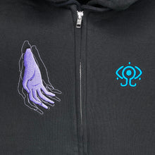 Load image into Gallery viewer, [serial experiments lain + messa] Wired Maiden Zip Hoodie -BLACK-
