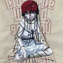 Load image into Gallery viewer, [serial experiments lain + messa store] serial experiments lain Embroidered hooded jacket-BEIGE-
