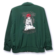 Load image into Gallery viewer, [serial experiments lain + messa store] serial experiments lain Embroidered souvenir jacket-BRITISH GREEN-
