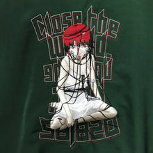 Load image into Gallery viewer, [serial experiments lain + messa store] serial experiments lain Embroidered souvenir jacket-BRITISH GREEN-

