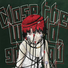 Load image into Gallery viewer, [serial experiments lain + messa store] serial experiments lain Embroidered souvenir jacket-BRITISH GREEN-
