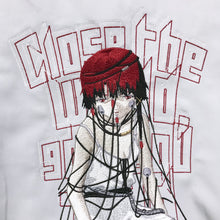 Load image into Gallery viewer, [serial experiments lain + messa store] serial experiments lain Embroidered souvenir jacket -SKY GRAY-
