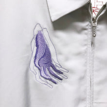 Load image into Gallery viewer, [serial experiments lain + messa store] serial experiments lain Embroidered souvenir jacket -SKY GRAY-
