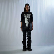 Load image into Gallery viewer, [U-jin + beauty:beast + messa] Angel Touch T-shirt -BLACK-
