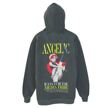 Load image into Gallery viewer, [U-jin + beauty:beast + messa] Lift your legs high Hoodie -CHACOAL-

