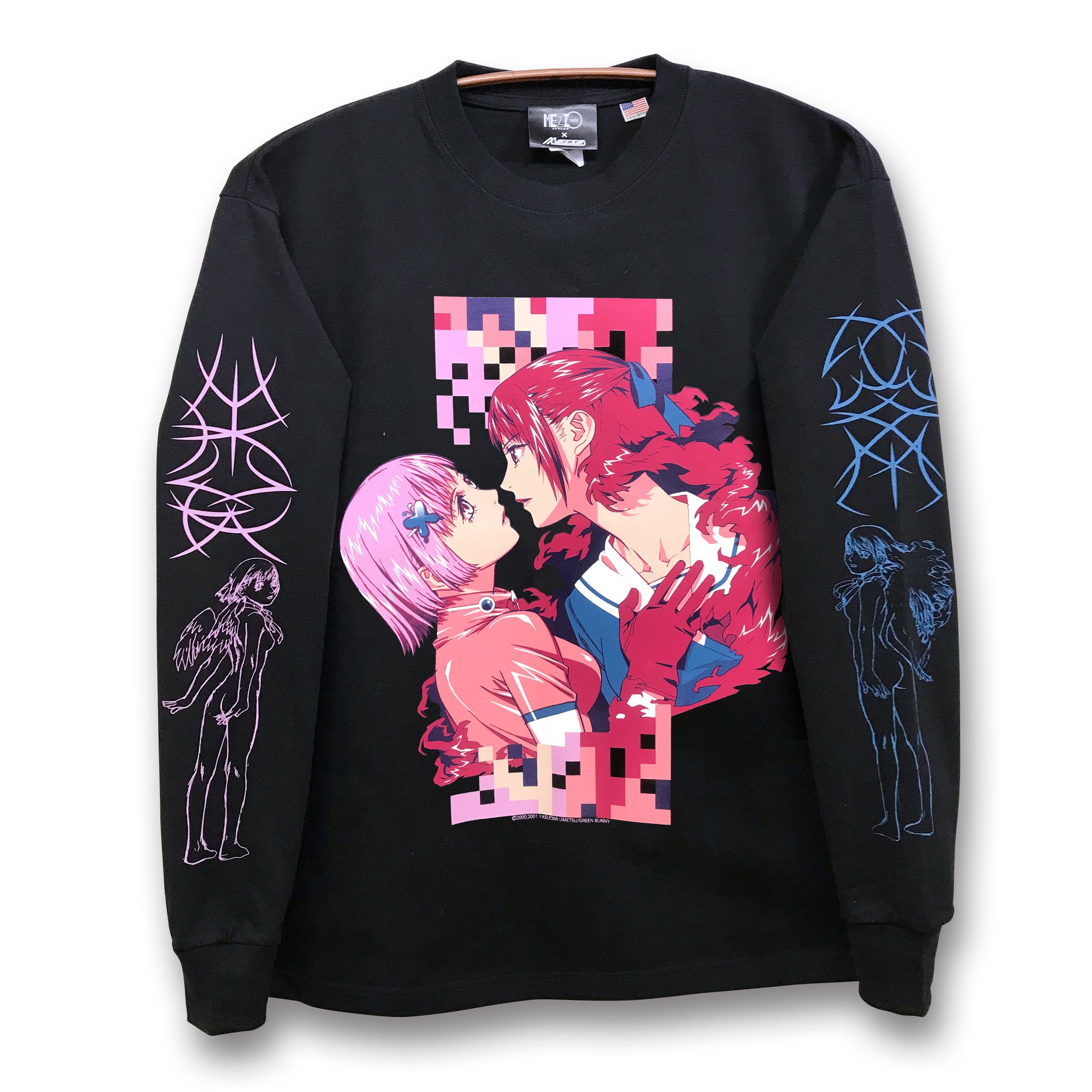 MEZZO FORTE 梅津泰臣 海空来 Tシャツ messa store XL MEZZO FORTE × messa store】Umbrella Tシャツ -BLACK