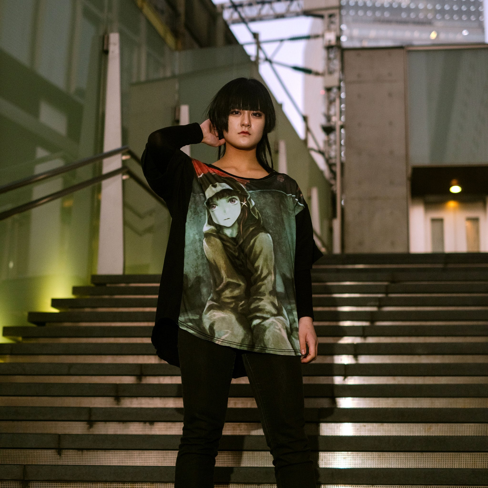 serial experiments lain + messa store] lain 25th anniv.Big T