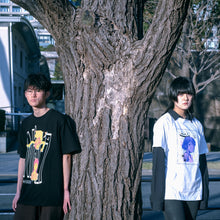 Load image into Gallery viewer, [NieA_7 + terasolar] NieA &amp; Mayuko T-shirt -WHITE-
