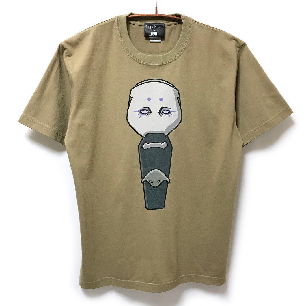 [Ergo Proxy + NUMBER 3]  IGGY T-shirt SAND KHAKI