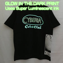 Load image into Gallery viewer, [serial experiments lain + messa store] Cyberia Neon T-shirt-BLACK-
