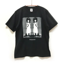 Load image into Gallery viewer, [serial experiments lain + CHAOSMARKET] Hair Cut T-shirt-BLACK-
