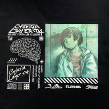 Load image into Gallery viewer, [Cyberia Layer + messa store] Neural Network T-shirt -BLACK-
