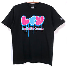 Load image into Gallery viewer, [serial experiments lain + NUMBER 3] GRAFF BEAR T-shirt-BLACK-
