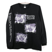 Load image into Gallery viewer, [serial experiments lain + messa store] Weird Long sleeve T-shirt-BLACK-
